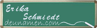Erika Schmiedt Visitenkarte